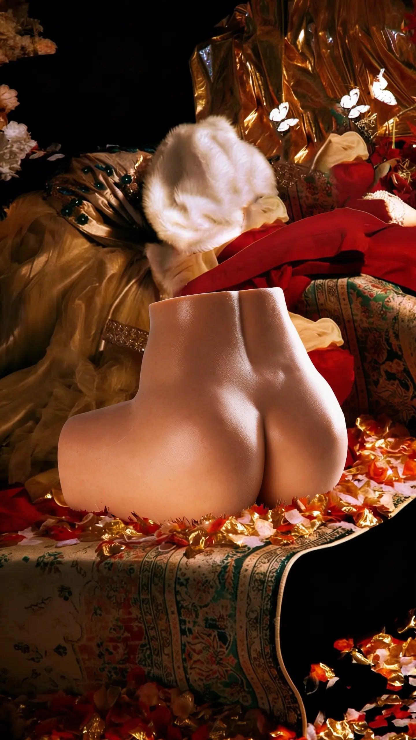 Hexxme Chizuru 11kg Thick Platinum Silicone Spread Legs Sex Doll Torso