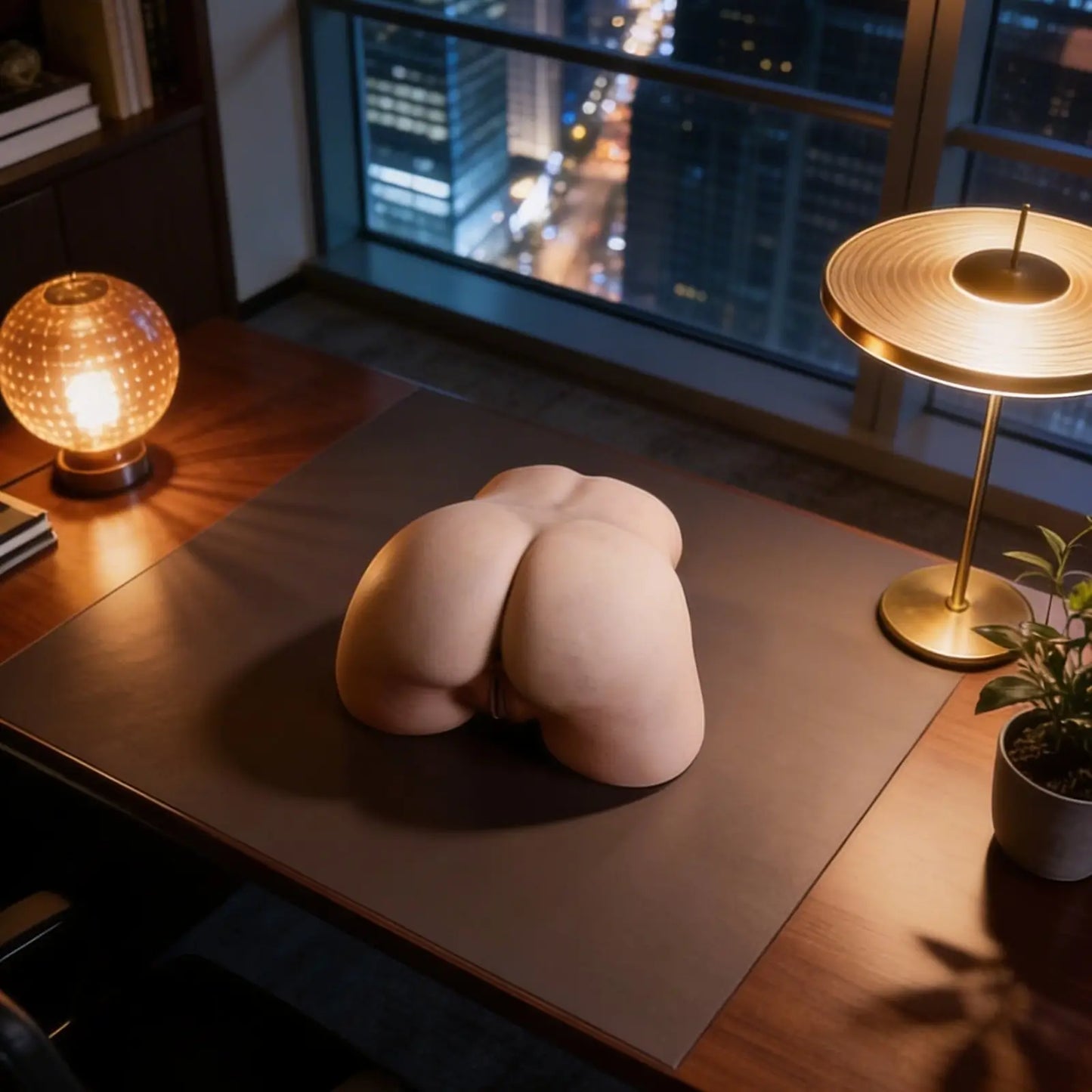 HexxBOOTY™ Scarlett 9kg Platinum Silicone Big Ass Torso Realistic Male Masturbator