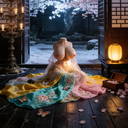 Hexxme hitomi 8kg torso platinum silicone