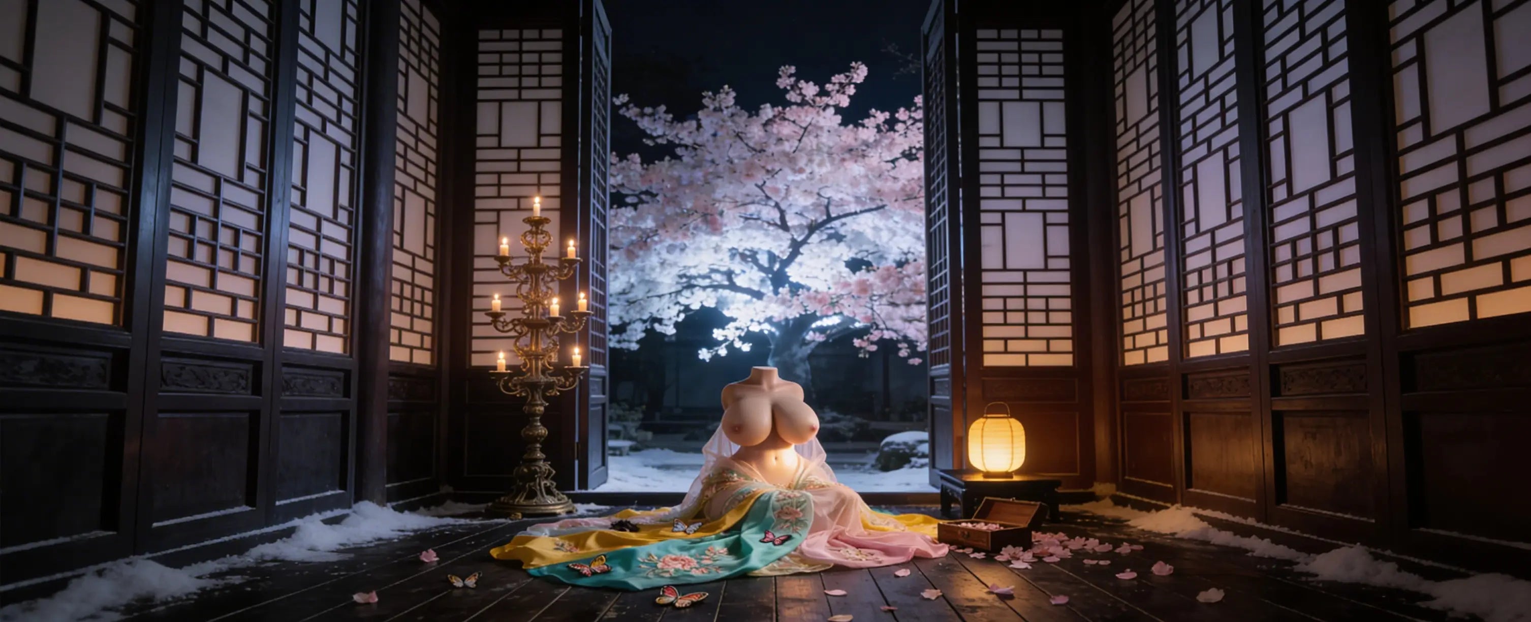 Hexxme hitomi 8kg torso platinum silicone banner