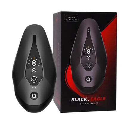 Black Eagle - Heated Glans Trainer & Pulse Stamina Device | Hexxme