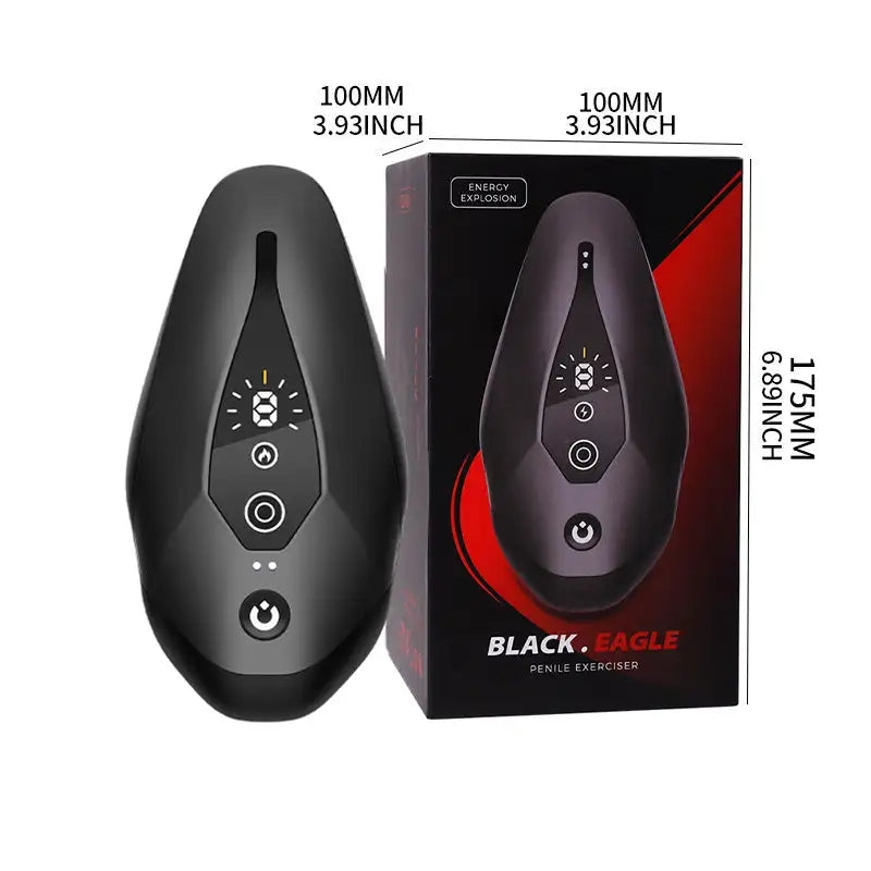 Black Eagle - Heated Glans Trainer & Pulse Stamina Device | Hexxme