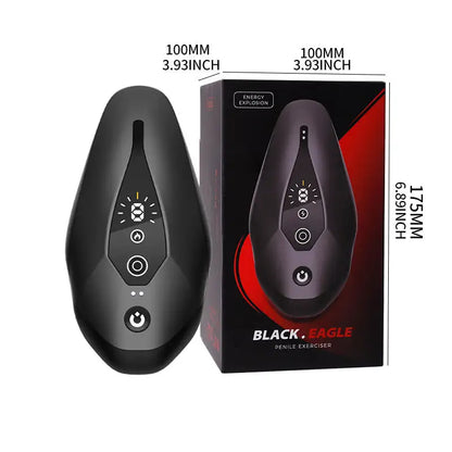 Black Eagle - Heated Glans Trainer & Pulse Stamina Device | Hexxme