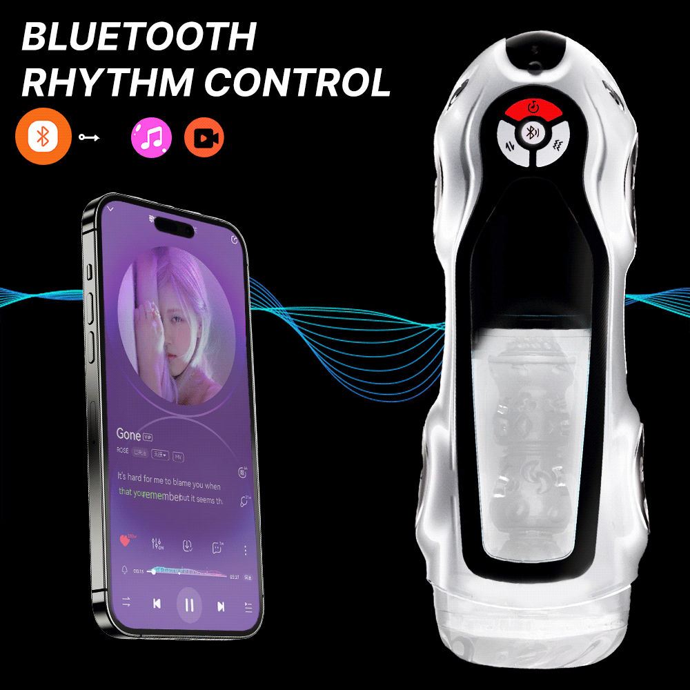 Dream Way - Bluetooth Music Sync Auto-Thrusting Masturbator with Visible Window | Hexxme