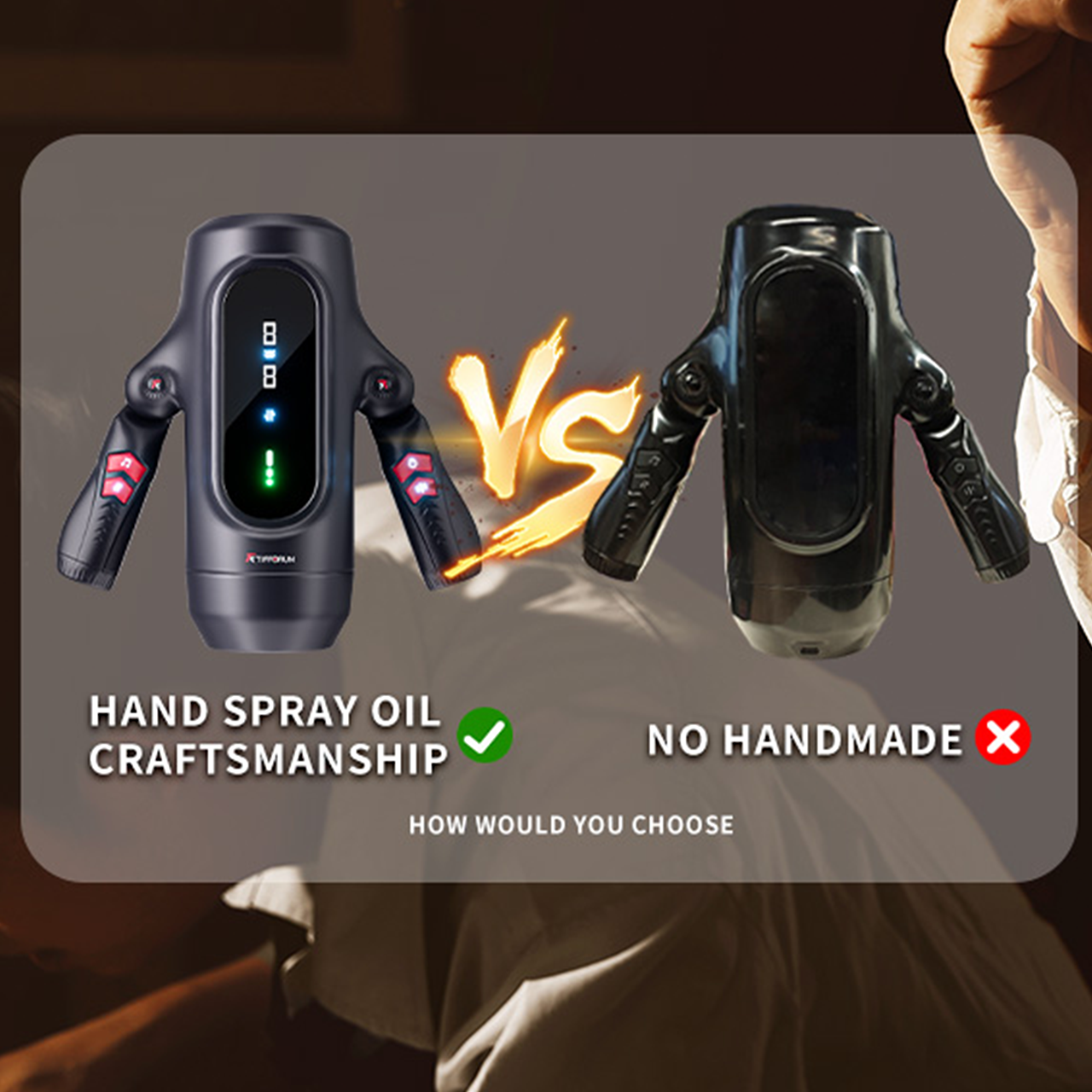 King Kong - 9-Mode Auto-Thrusting & Heating Masturbator - Easy to Clean | Hexxme