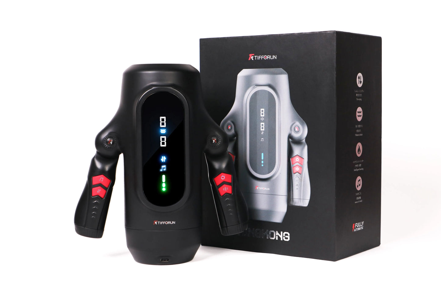 King Kong - 9-Mode Auto-Thrusting & Heating Masturbator - Easy to Clean | Hexxme