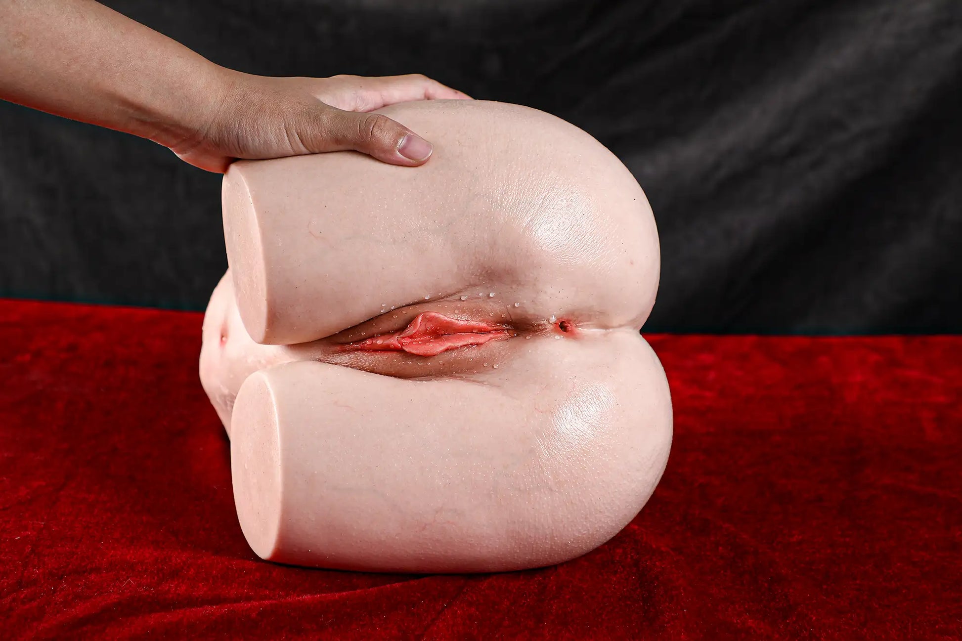 "HexxBOOTY™ Life-size 7kg Silicone Sex Doll Torso with Big Ass and Realistic Texture"