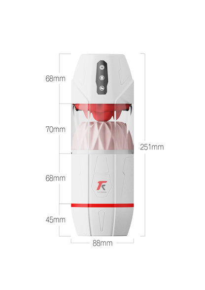 Magic Tongue - Realistic Licking & Sucking Oral Simulator - Waterproof | Hexxme