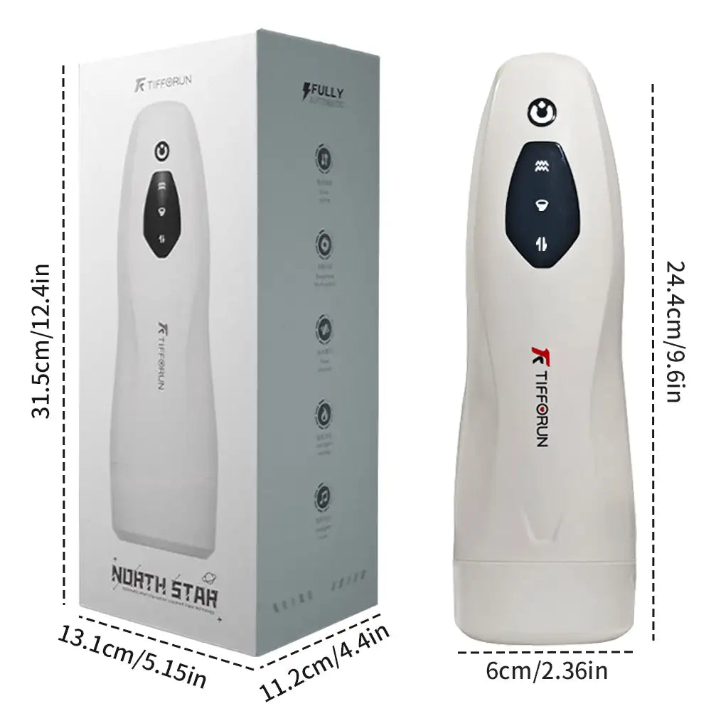 North Star Sirius - 10-Mode Auto-Thrusting & Suction Masturbator with 3-Language Voice | Hexxme
