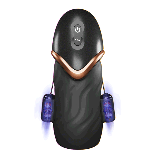 Super Power Trainer - Glans Desensitizer with 3 Vibrating Bullets | Hexxme