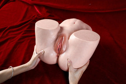 HexxBOOTY™ Scarlett 9kg Platinum Silicone Big Ass Torso Realistic Male Masturbator